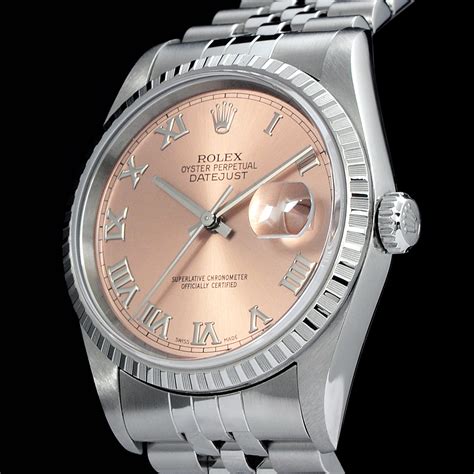 rolex datejust quadrante rosa|Rolex Datejust 36 mm.